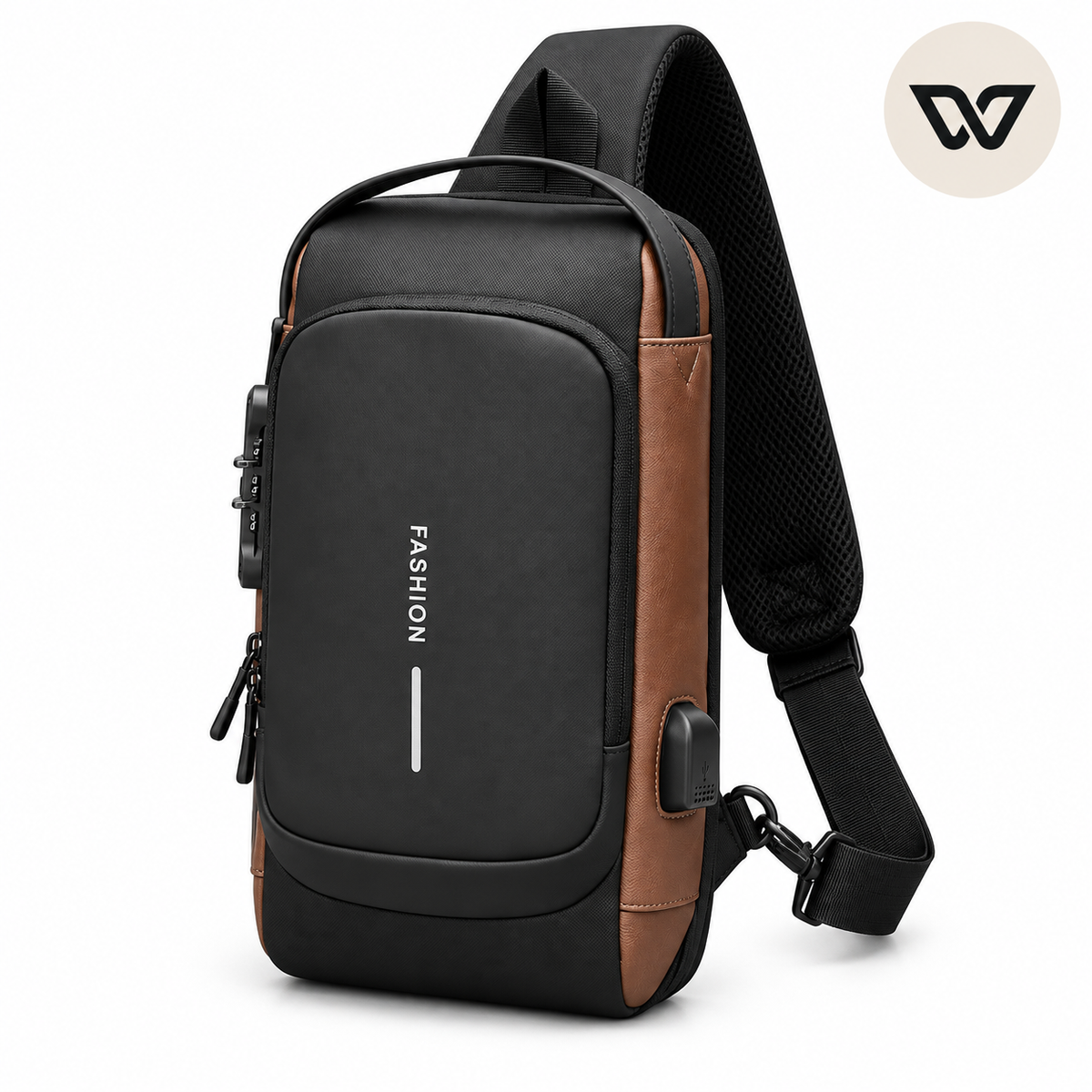 Mochila Sling Antirrobo Urbana
