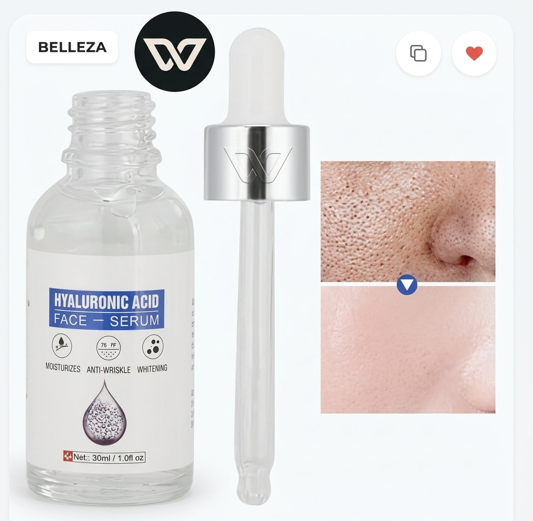 Sérum Facial con Ácido Hialurónico 30 ml
