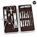 Kit de Manicura y Pedicura 12 Piezas Portátil