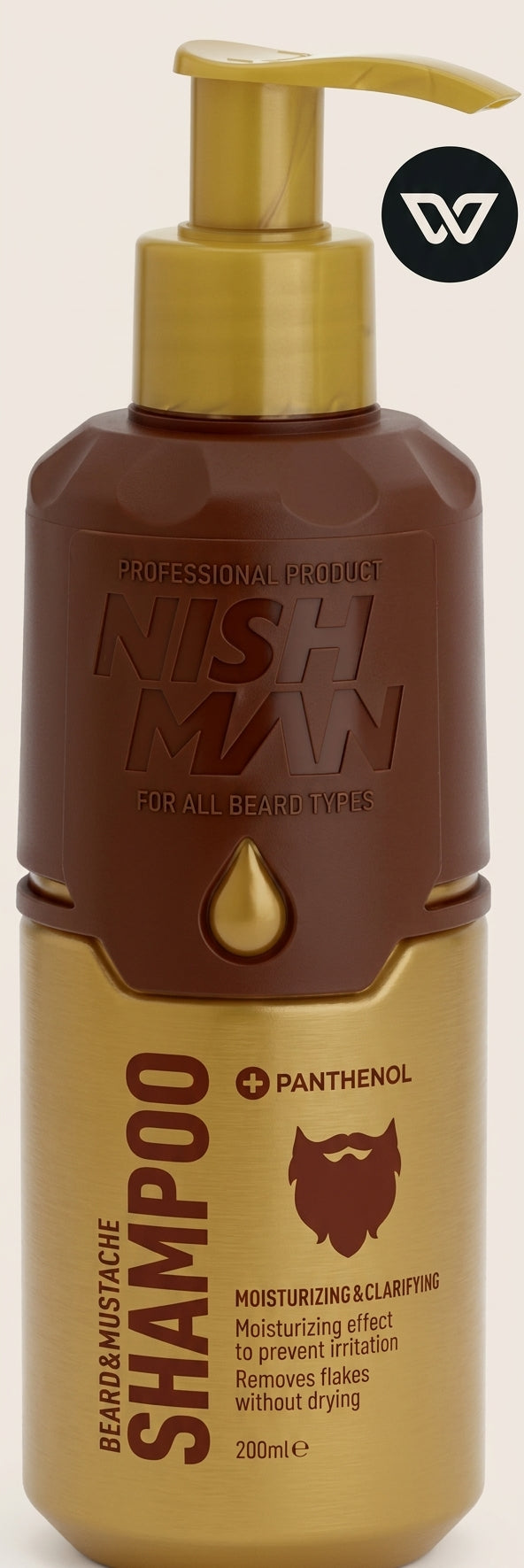 Shampoo para Barba Nishman 200 ml